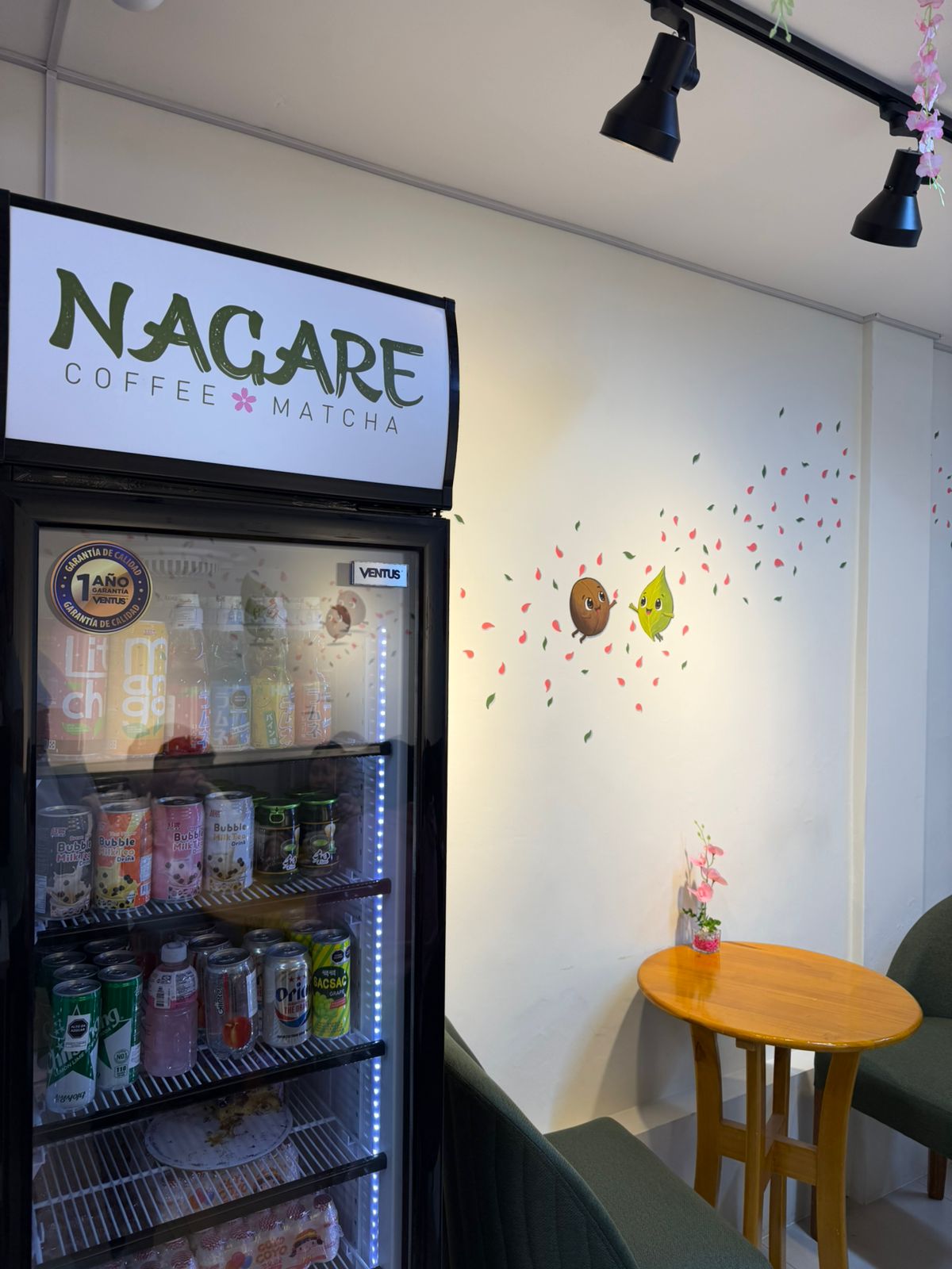 Interior — refrigerador de bebidas